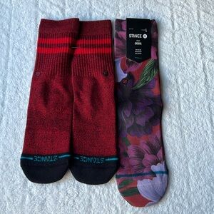 (2) Stance Kids Casual Crew Socks